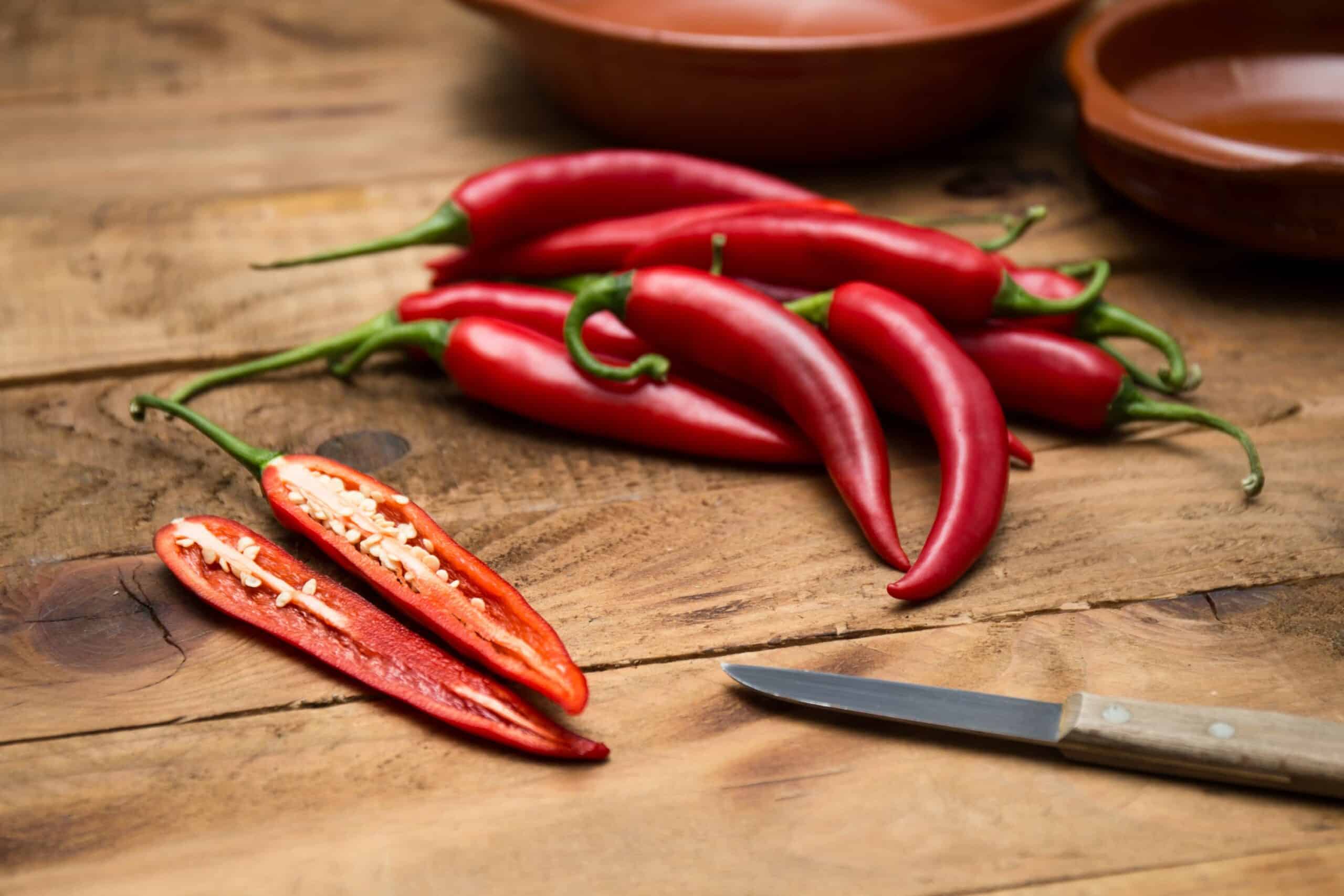 Spaanse peper rood Westlandpeppers