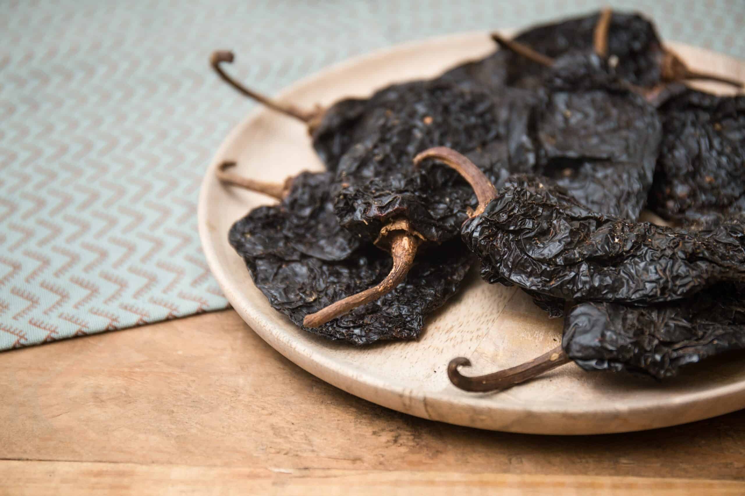 Gedroogde mulato Westlandpeppers