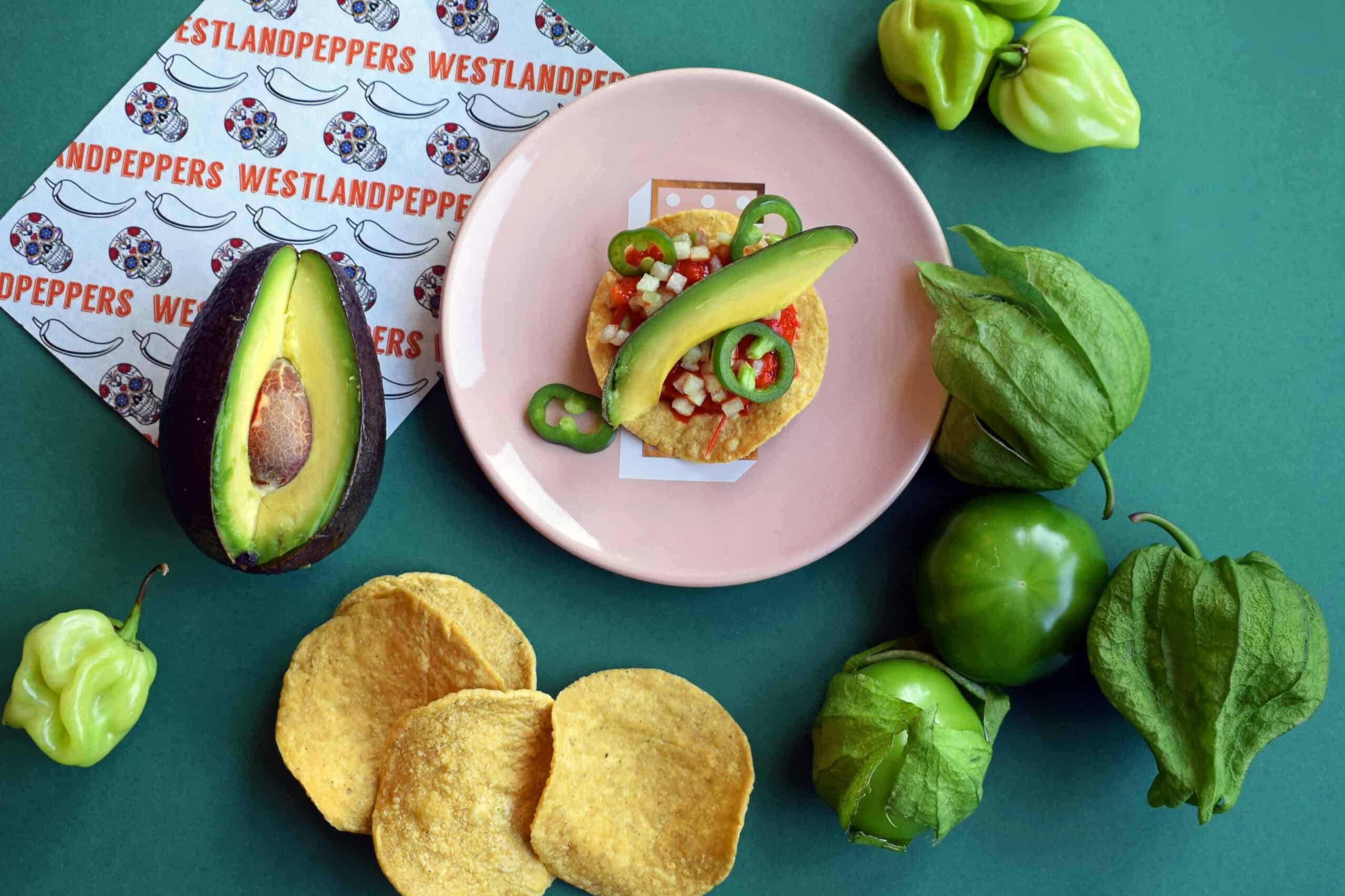 Tostadas Taiyari Westlandpeppers