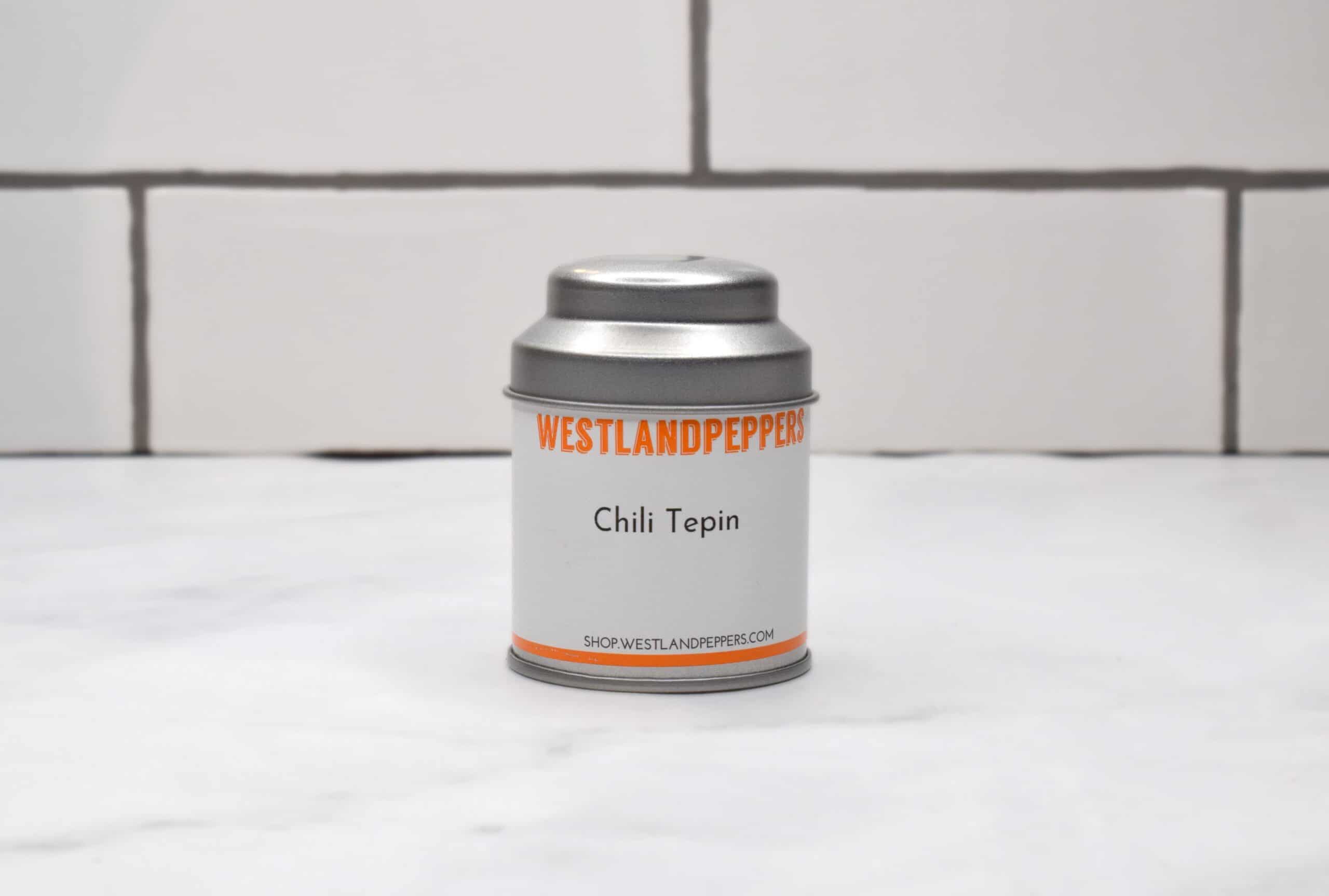 Gedroogde chile Tepin Westlandpeppers