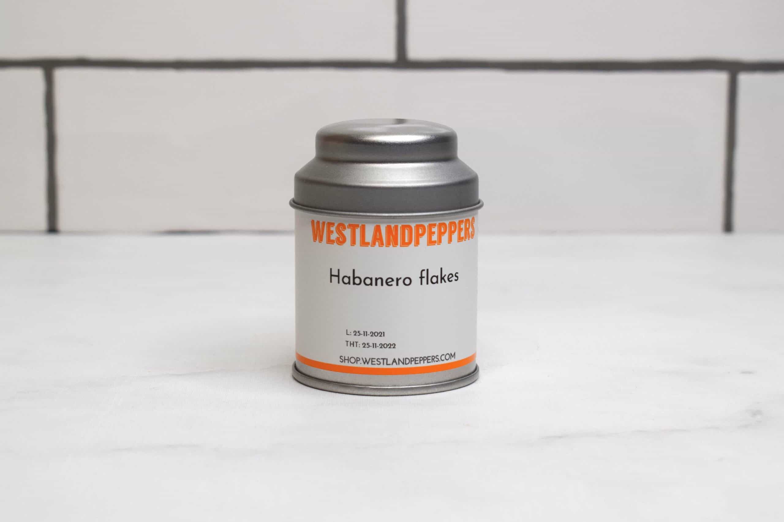 Flocons de piment Habanero Westlandpeppers