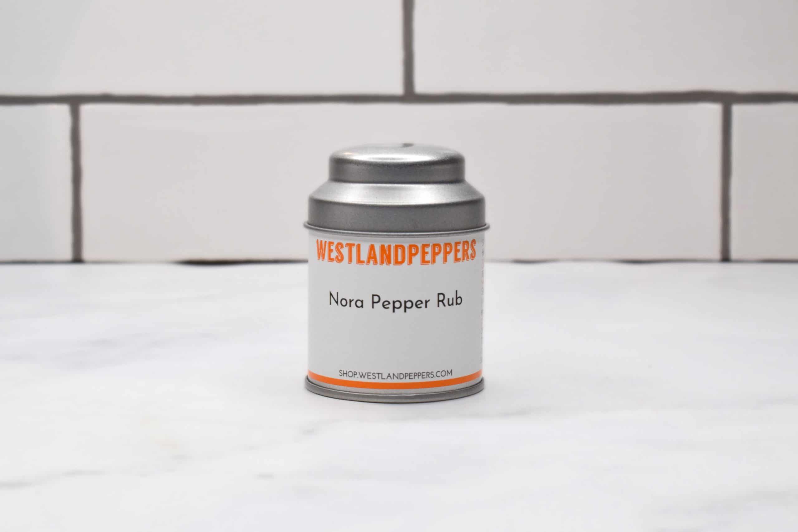 Ñora pepper rub Westlandpeppers