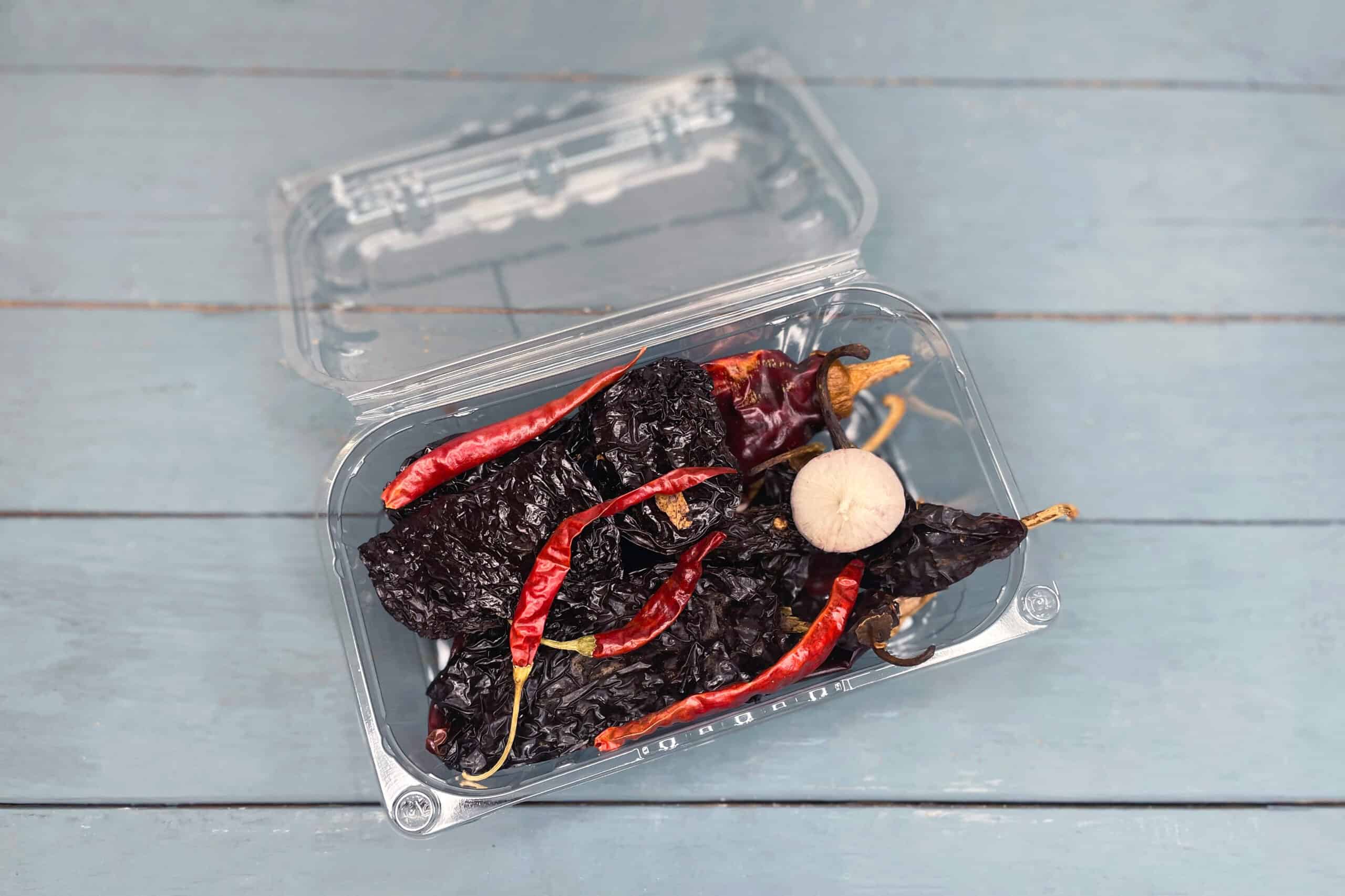 Rode enchilada saus Westlandpeppers